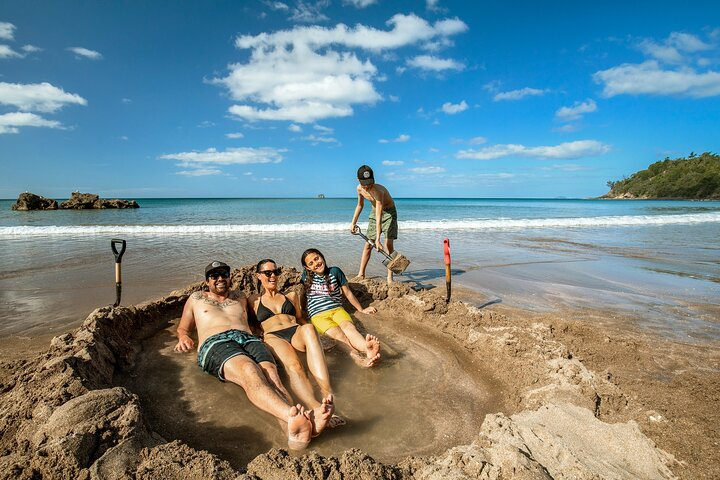Hot Water Beach is an NZ Must Do and one of its most dramatic places.